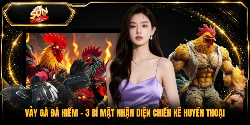 Vảy Gà Đá Hiếm | 3 Bí Mật Nhận Diện Chiến Kê Huyền Thoại